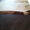 Столешница из слэба карагача с покрытием маслом с воском - угол столешницы из слэба с корой дерева