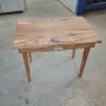 Раздвижной кухонный стол из слэбов карагача - Раздвижной кухонный стол из слэбов карагача